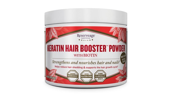 Reserveage Nutrition Keratin Hair Booster Powder with Biotin