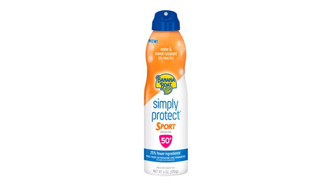 Banana Boat Simply Protect Sport Sunscreen Spray SPF 50+