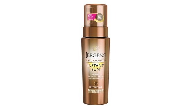 Jergens Natural Glow Instant Sun Sunless <br>Tanning Mousse