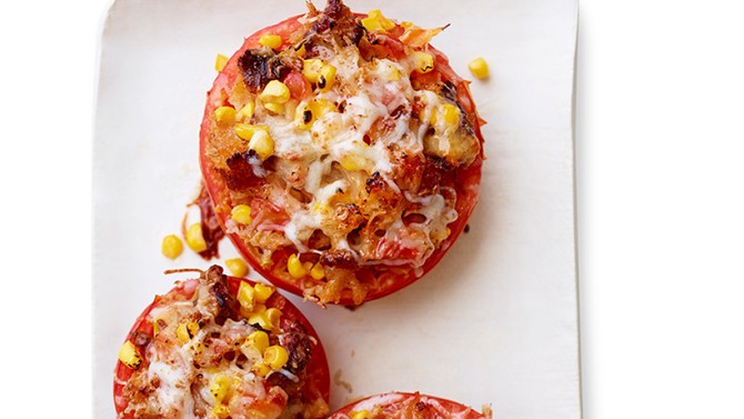 Stuffed Tomatoes with Sausage