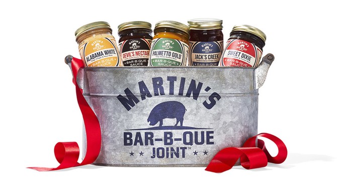 Martin's Bar-B-Que sauce bucket
