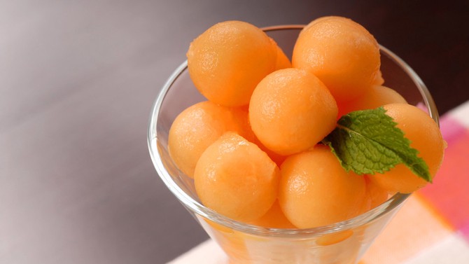 Cantaloupe Balls