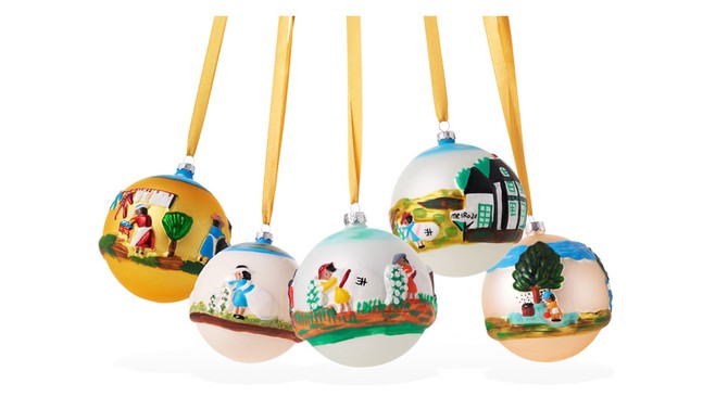 Clementine Hunter Christmas Ornament Collection