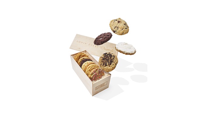 The Cookie Society Holiday Dozen Gift Crate