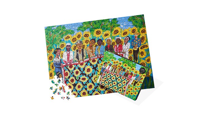 <i>The Sunflower Quilting Bee at Arles</i> 1,000-piece Jigsaw Puzzle
