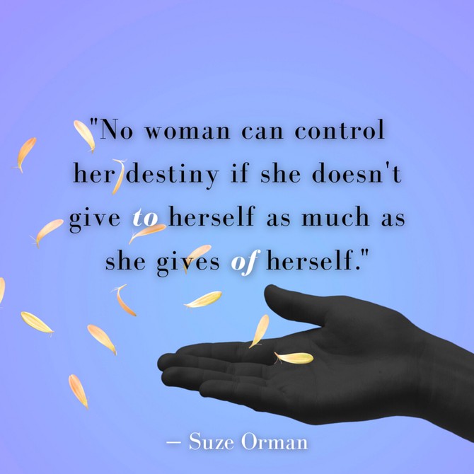 Suze Orman Quote About Destiny