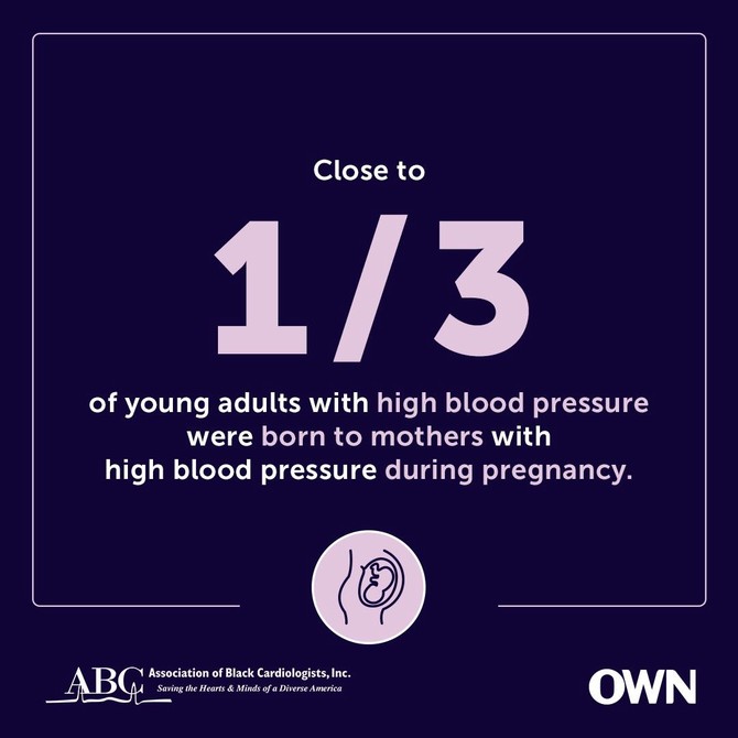 Black Maternal Health Infographic from the Association of Black Cardiologists