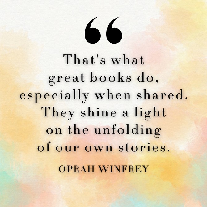 Oprah Winfrey on the power of a good book