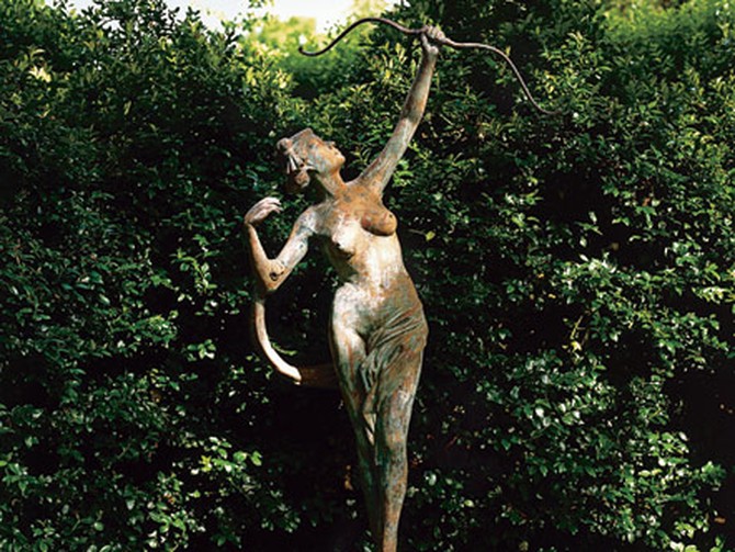 Statue of Diana the huntress
