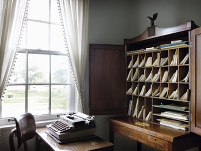 Eudora Welty's writing room