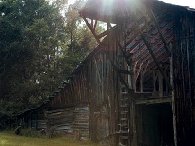 Flannery O'Connor's barn