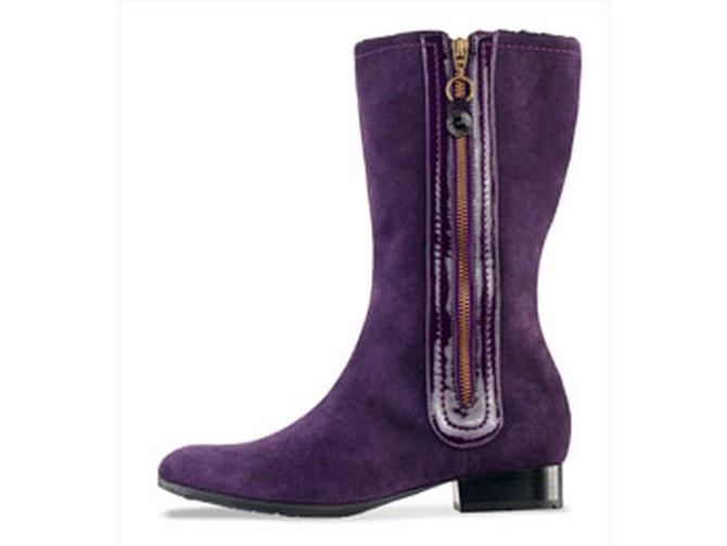 London Fog purple boots