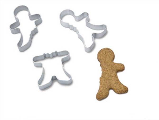 Gingerbread man cookie cutters
