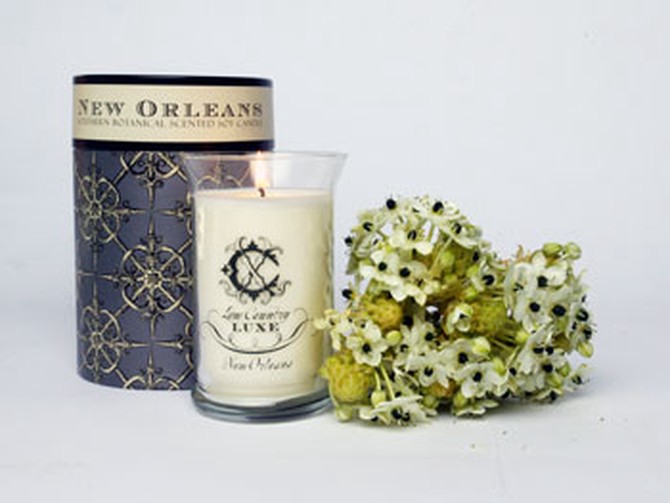 New Orleans benefit candle