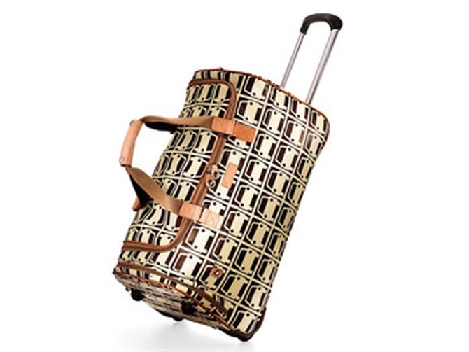 Orla Kiely suitcase