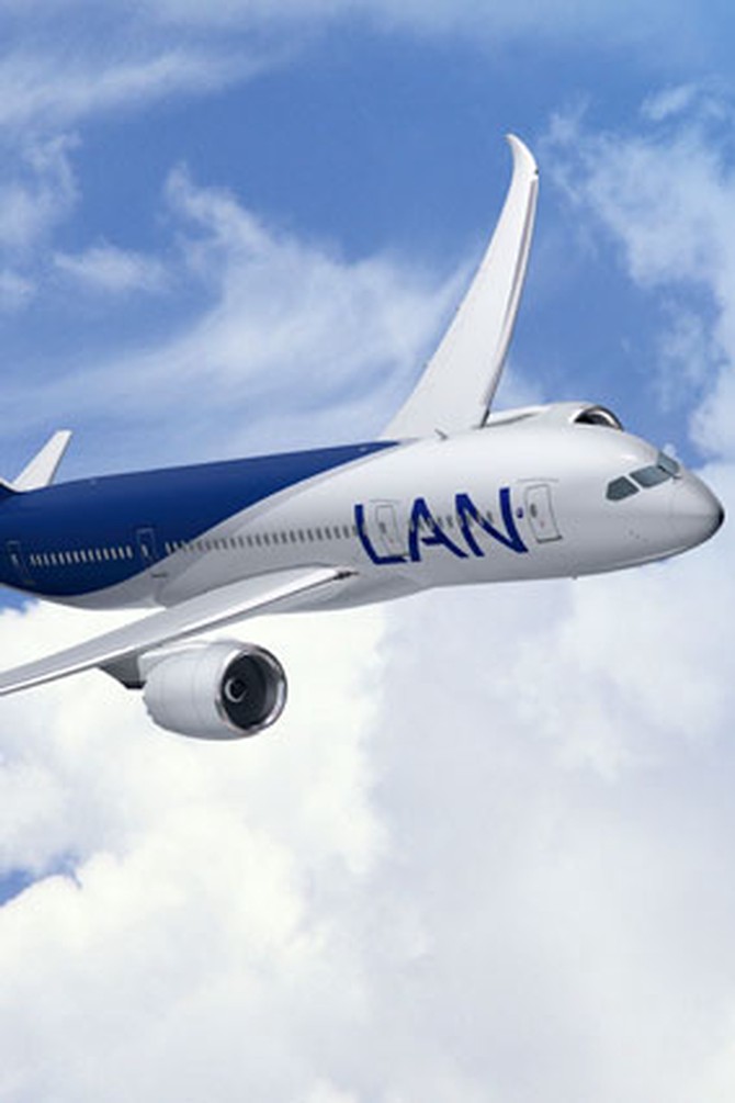 Lan Airlines airplane