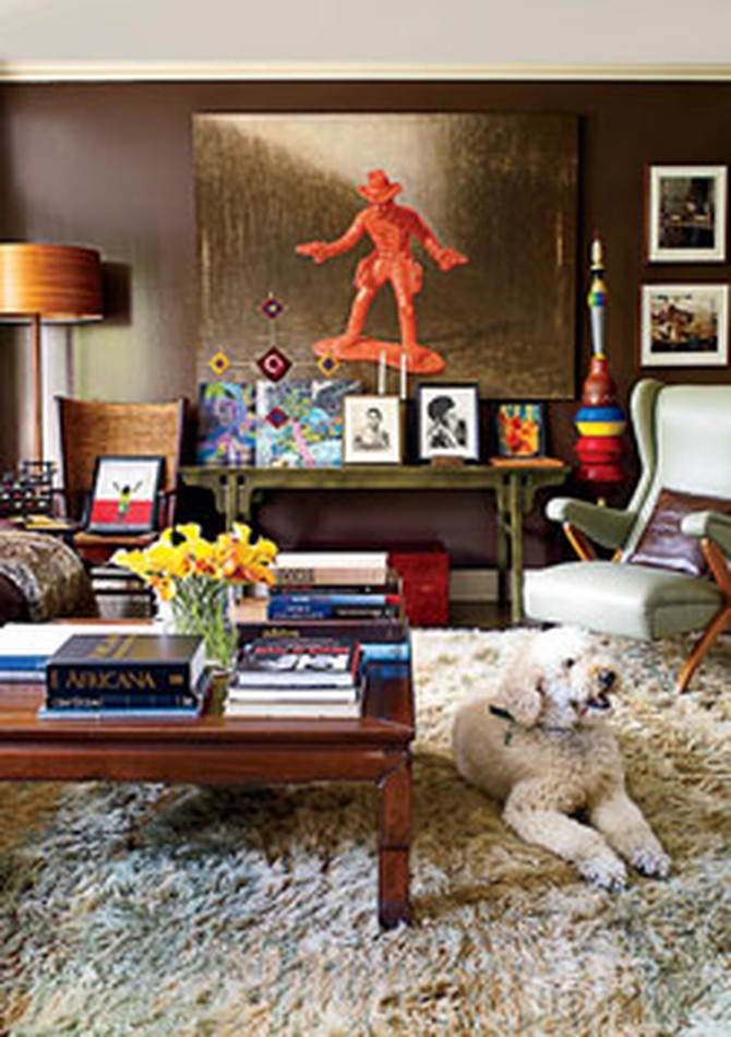 Peggy Cooper Cafritz family room