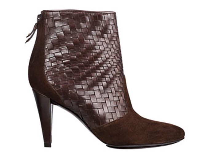 Cole Haan woven ankle boots