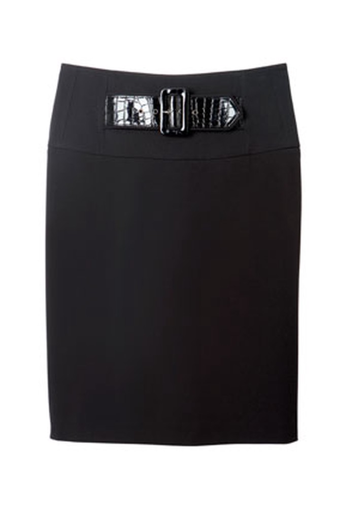 Lane Bryant black skirt