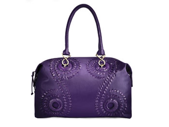 Mariposa by Sharif Studio purple bag