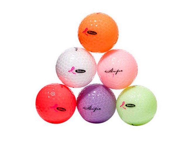 Wilson "Hope" Golf Balls