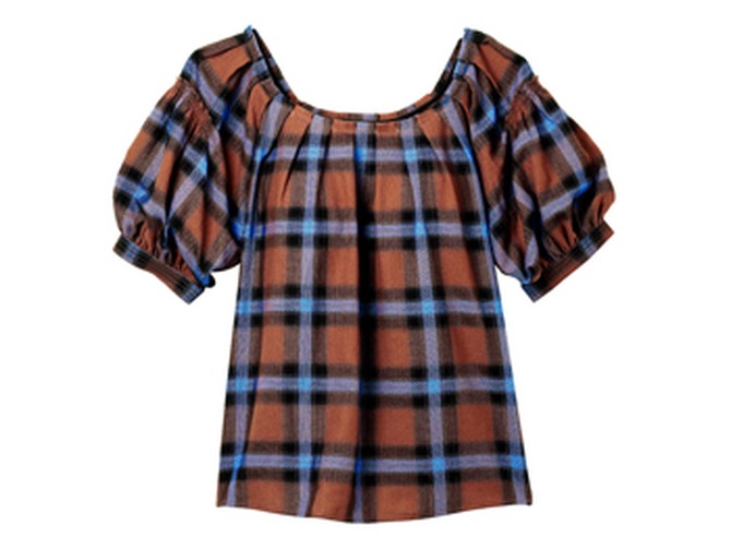 The Limited Plaid top