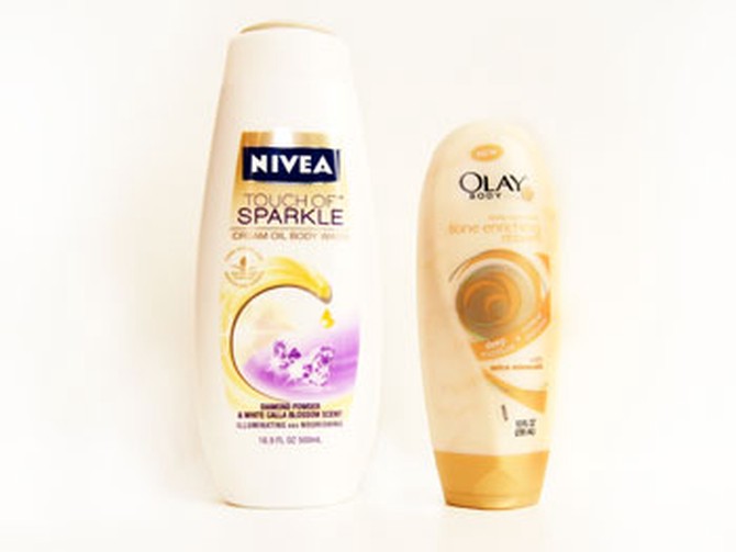 Nivea A Touch of Sparkle Cream Oil Body Wash