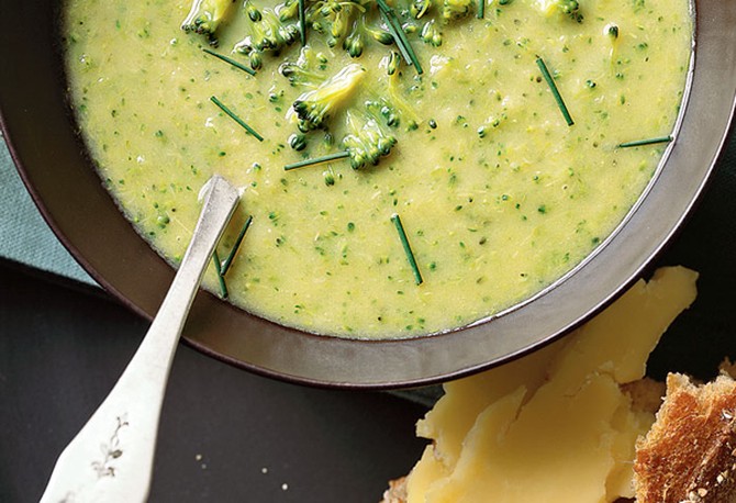 Broccoli Leek Soup
