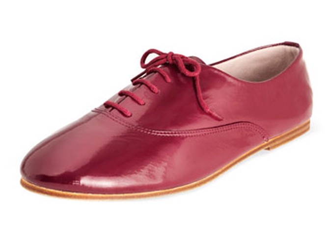 Bloch patent leather oxfords