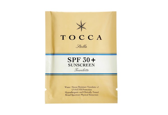 Tocca SPF 30+ Towelettes