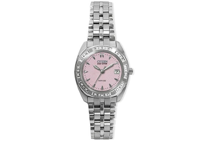 Citizen Eco-Drive pink watch