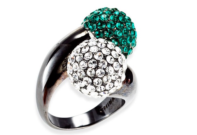 pave cocktail ring
