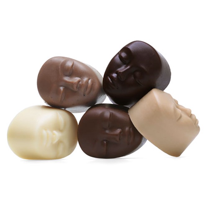 Chocolate Faces of the World