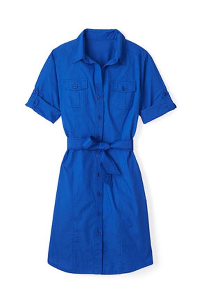 Jones New York blue shirtdress