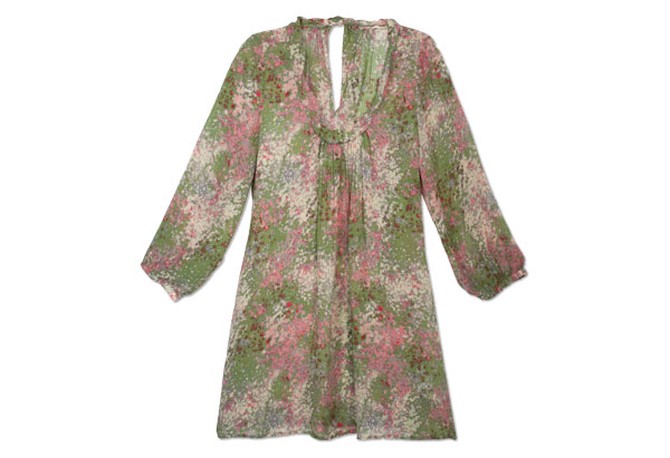 floral tunic