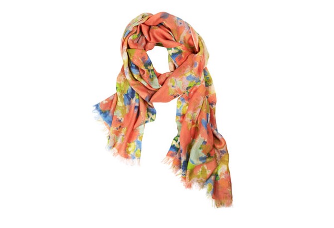 floral scarf