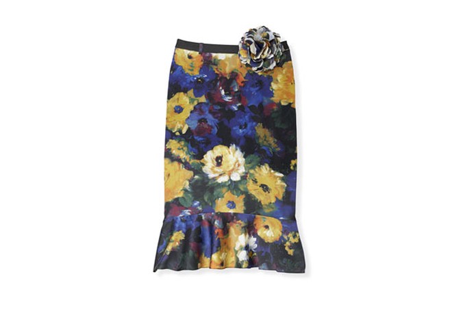 Newport News floral skirt