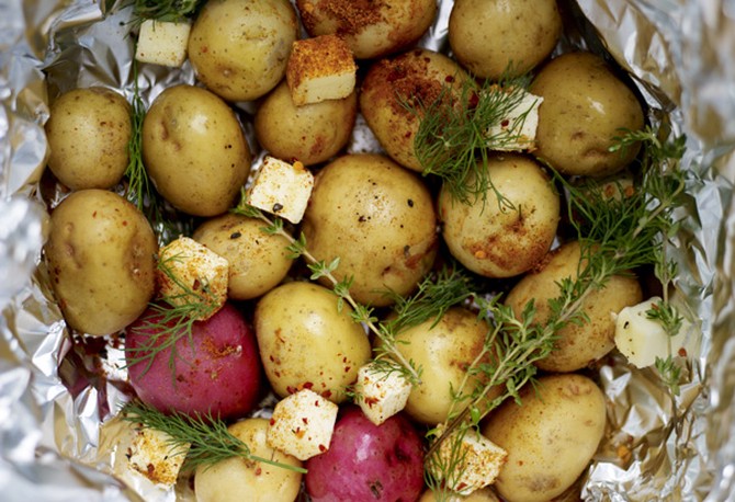 New Potatoes with Old Bay and Dill Recipe