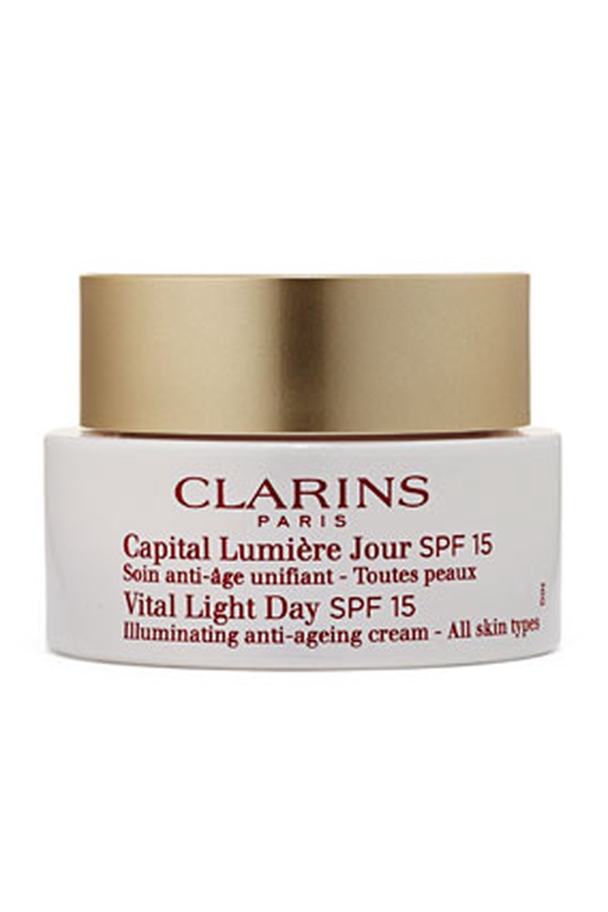 Clarins vital light day spf 15 illuminating anti-ageing cream