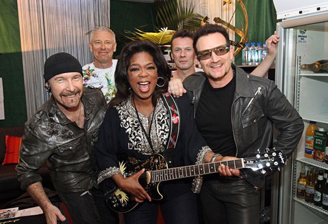 Oprah and U2