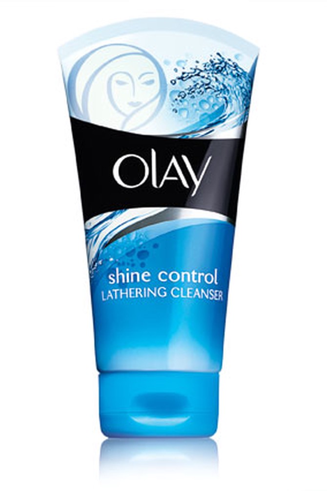 Shine control cleanser