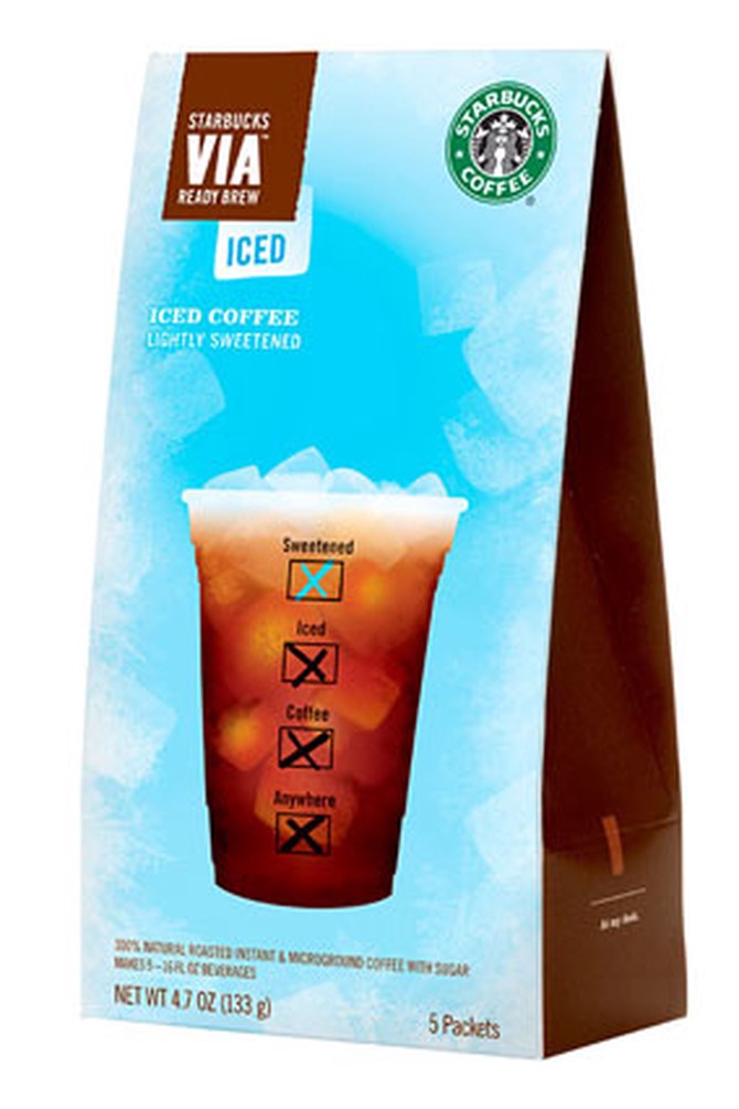 Starbucks via Ready Brew iced coffee