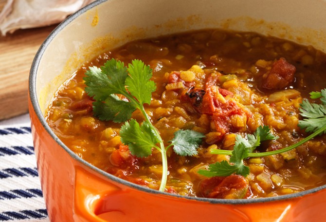 Lentils with Chia Seeds