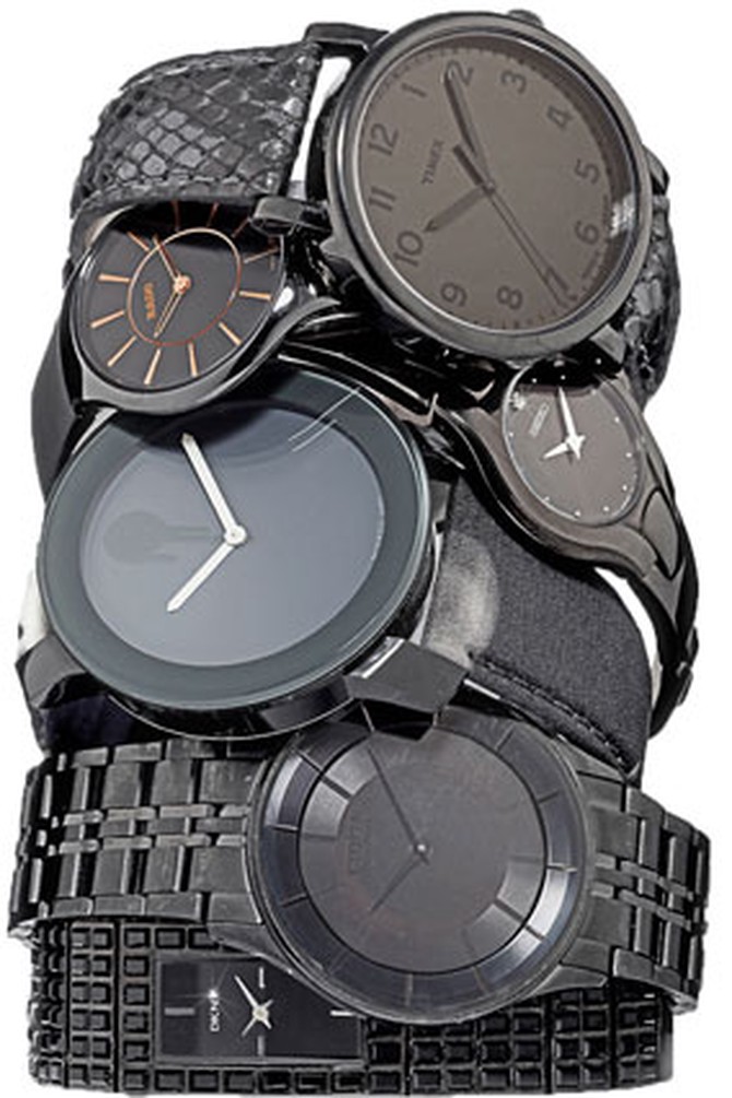 Black watches