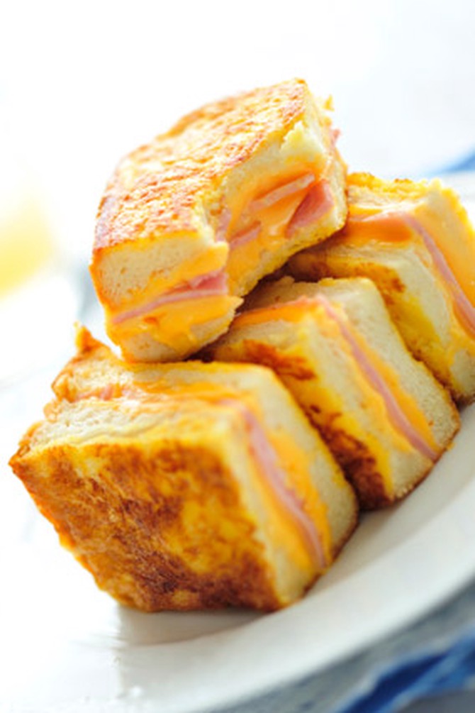 Little Brioche-Aged Cheddar Grilled Cheese Sandwiches