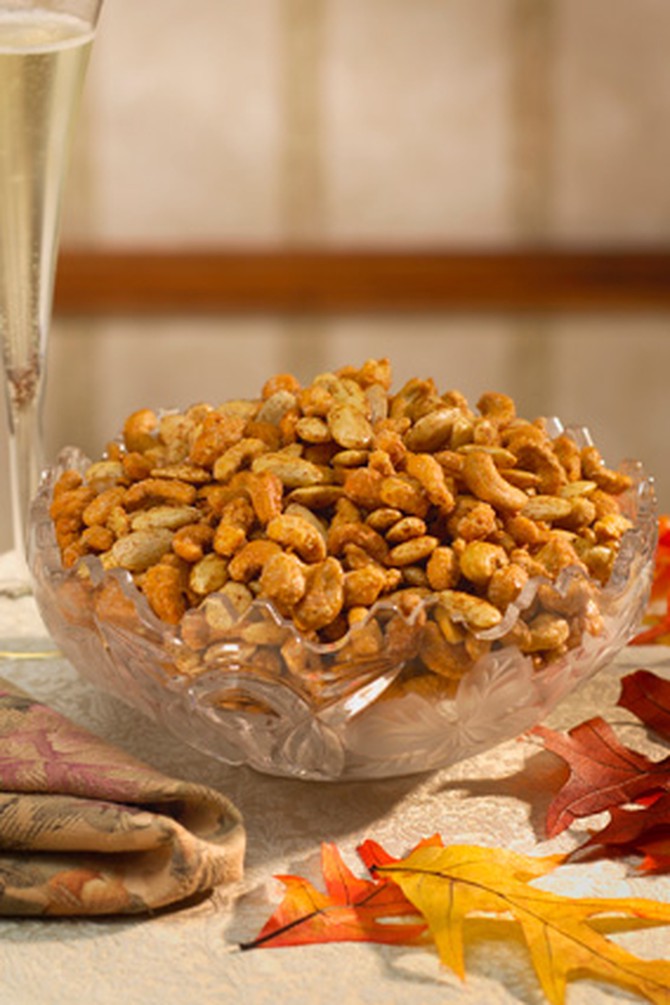 Mixed or assorted nuts