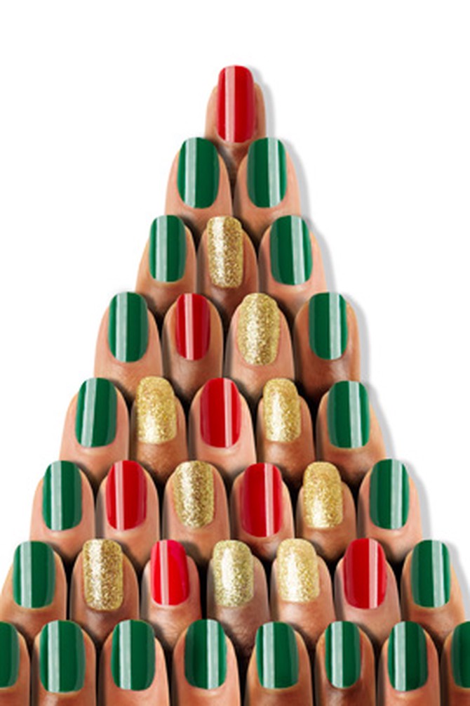 festive nail polishes