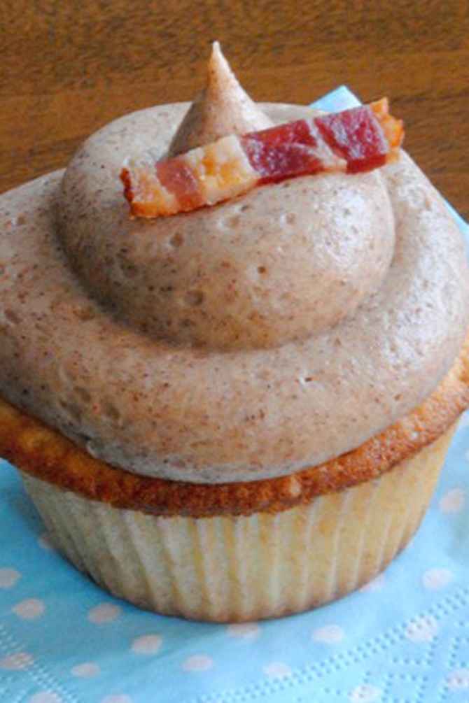 Maple Bacon cupcake