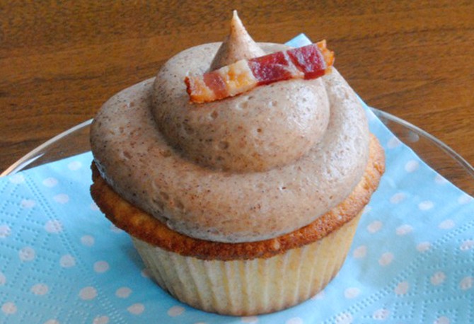 The Maple-Bacon Cupcake