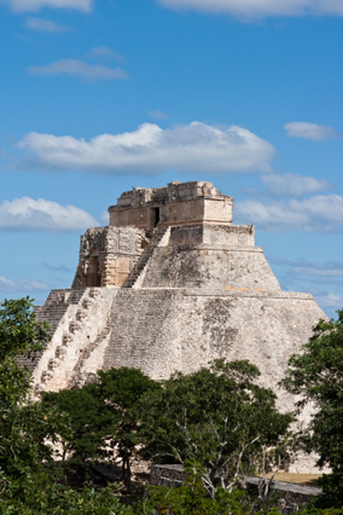 El Castillo pyramid in Mexico